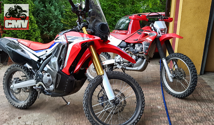 CRF250 Rally i XR650